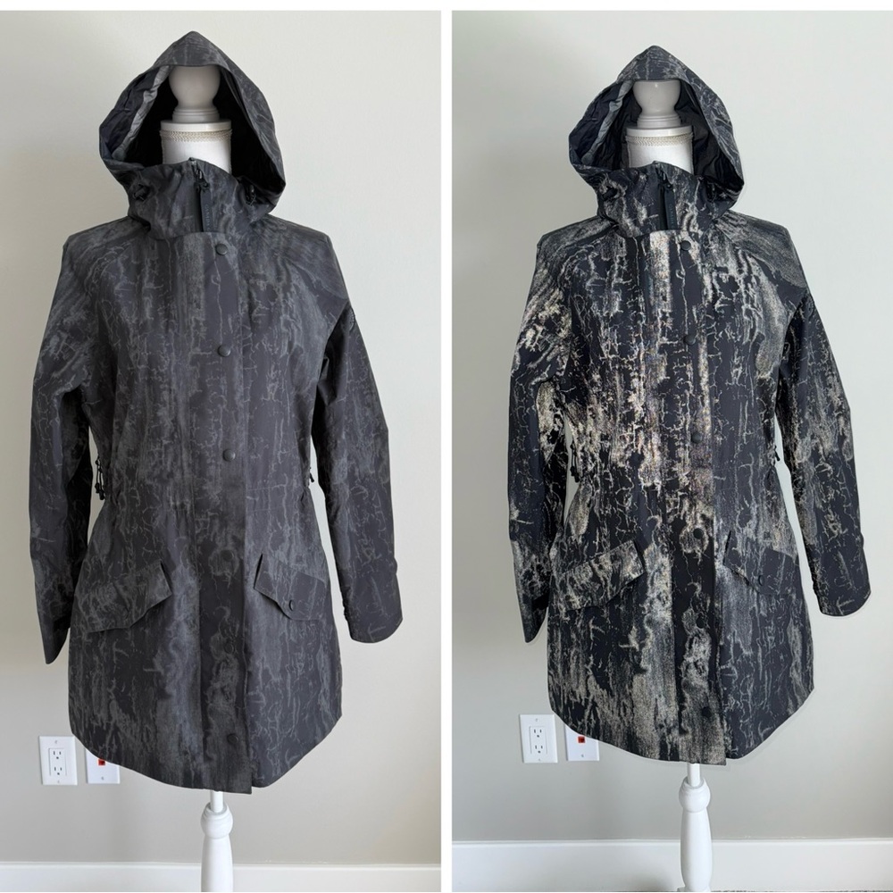 Canada Goose Trinity rain jacket small 5603LBPZ birchbark reflect limited rare